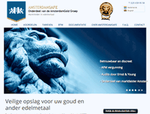 Tablet Screenshot of amsterdamsafe.nl